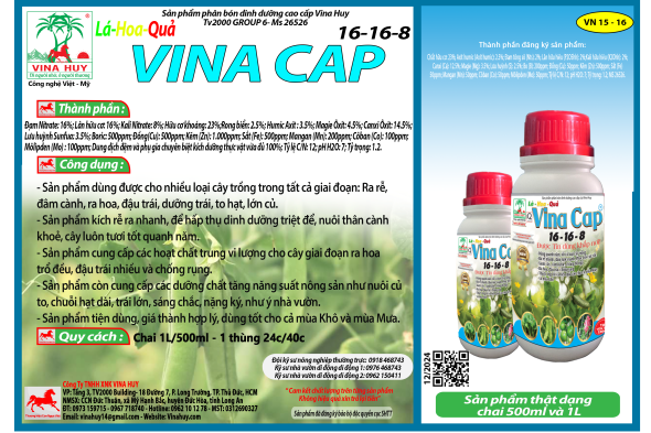 VINA CAP 16-16-8
