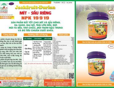 JACKFRUIT – DURIAN NPK (MÍT – SẦU RIÊNG) 19-9-19