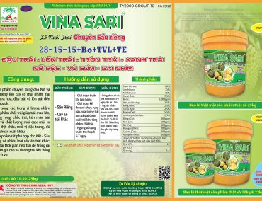 VINA SARI – Xô Nuôi Trái Chuyên Sầu Riêng