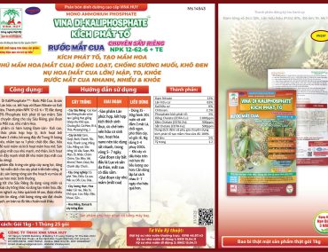 VINA DI-KALIPHOSPHATE – KÍCH PHÁT TƠ, RƯỚC MẮT CUA