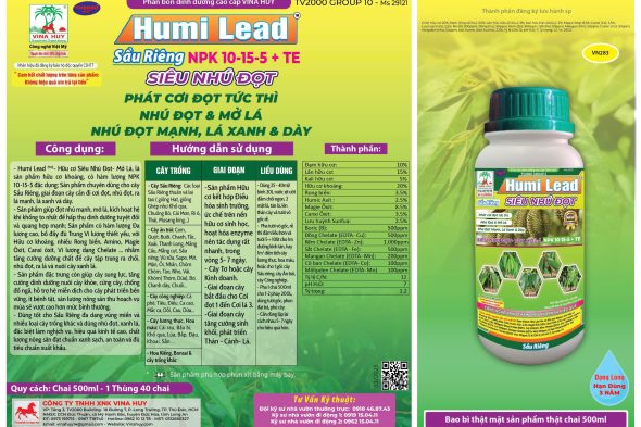 HUMI LEAD – SIÊU NHÚ ĐỌT CHO SẦU RIÊNG