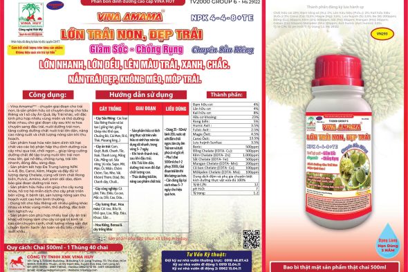 🌿🍃 Vina Amama® – Lớn Trái Non, Đẹp Trái 🍃🌿